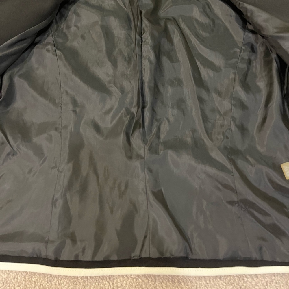 Calvin Klein Blazer Jacket with Zipper Accents - Picture 5 of 13